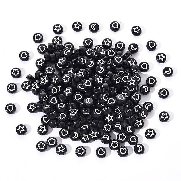 Opaque Acrylic Beads