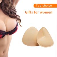 Snowy Sticky Inserts - Instant Chest Double-Sided Adhesive Bra Cups for Women's Clothing Accessories, Reusable Soft Invisible...