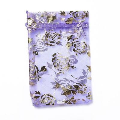 Organza Drawstring Jewelry Pouches
