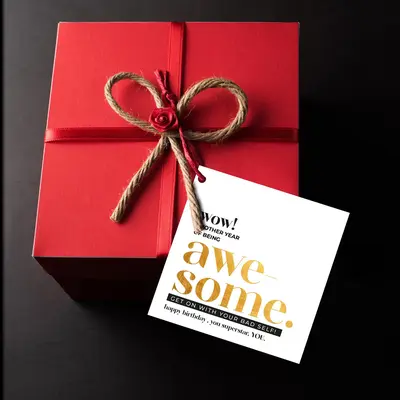 Birthday Card - Another Year of Being Awesome