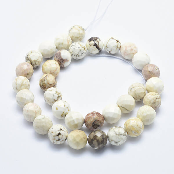 Natural Magnesite Beads Strands
