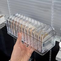 Clear Acrylic Jewelry Storage Box, 1 Count Dustproof Portable Makeup Organizer, Jewelry Storage Box for Cosmetics, Jewelry, N...