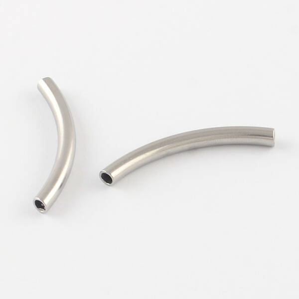 Tarnish Resistant 304 Stainless Steel Tube Beads
