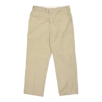 Vintage Dickies Trousers - 36W 29L Beige Polyester Blend
