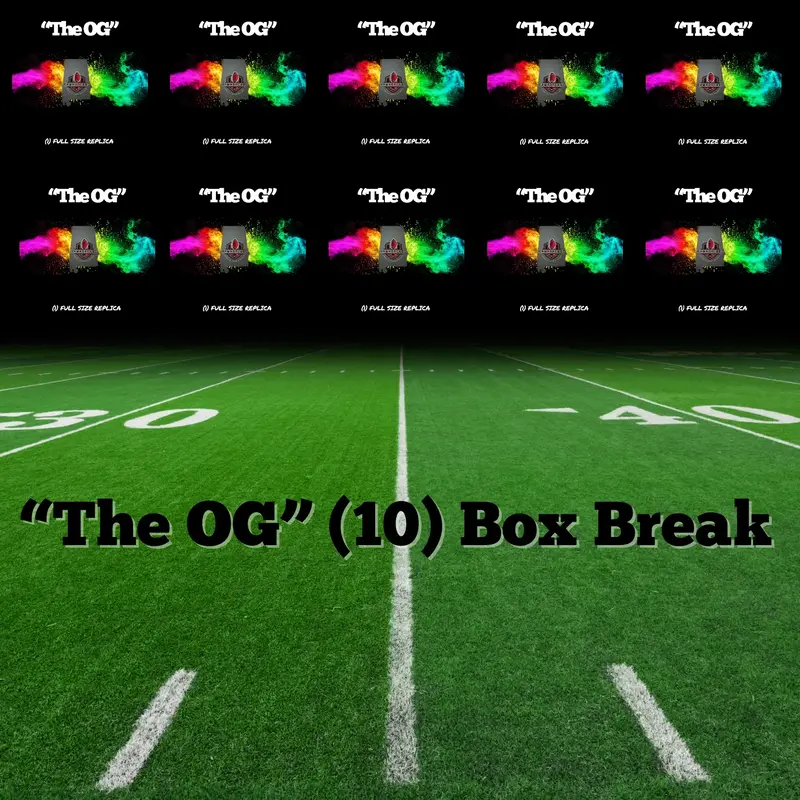 BamaBreaks (10) Box Full Size Memorabilia Break (Score Holloween Pack)