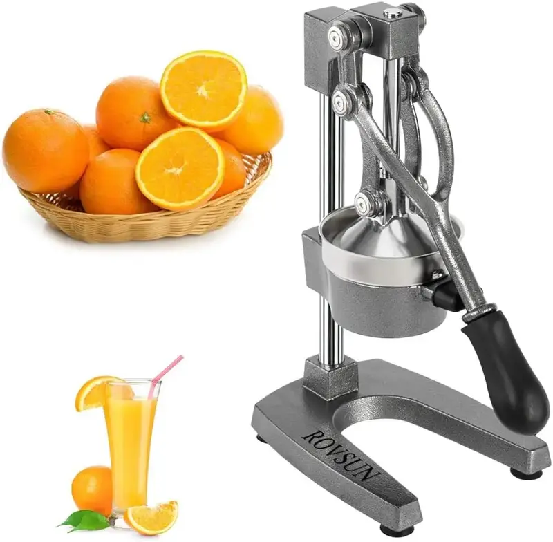 ROVSUN Commercial Grade Citrus Juicer Hand Press Manual Fruit Juicer Juice Squeezer Citrus Orange Lemon Pomegranate
