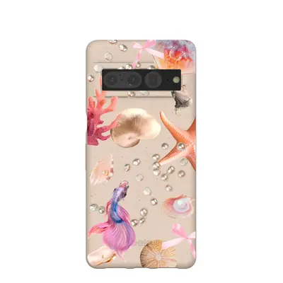 Seashell Aqua Dreams Google Pixel 7 Pro Case