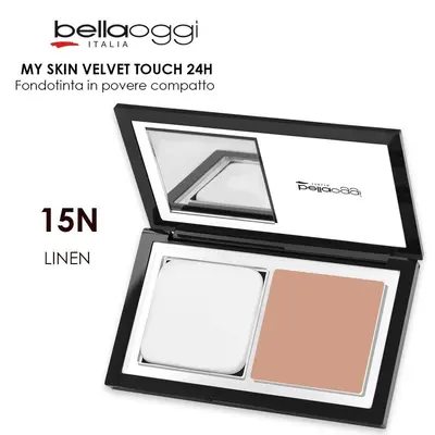 Bella Oggi My Skin Velvet Touch Fondotinta Compatto Linen
