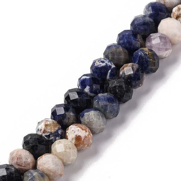Natural Sodalite Beads Strands