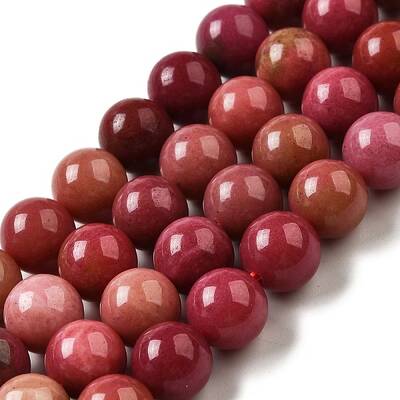 Dyed Natural Malaysia Jade Beads Strands