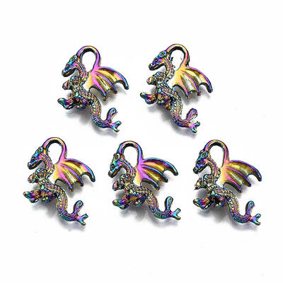 Rainbow Color Alloy Pendants