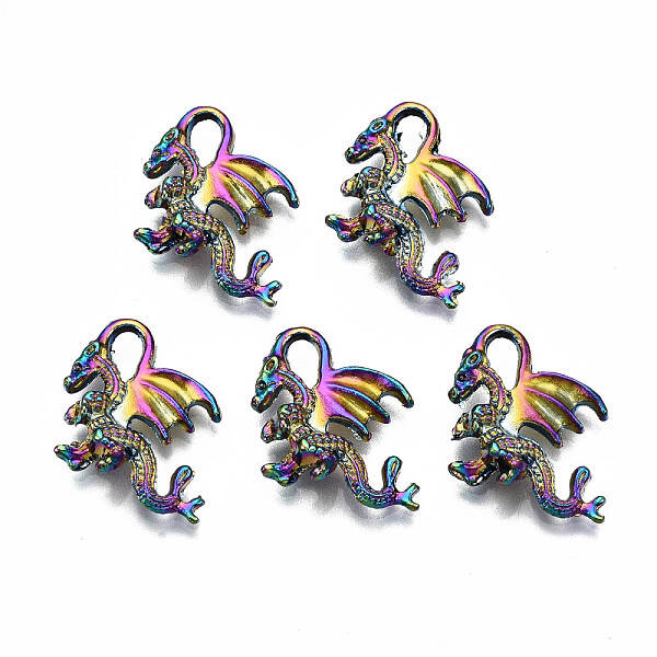 Rainbow Color Alloy Pendants