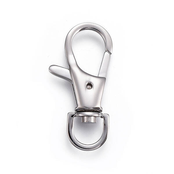Tarnish Resistant 304 Stainless Steel Swivel Lobster Claw Clasps