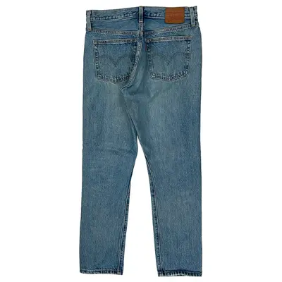Distressed Levis Jeans - 30W 27L Blue Cotton