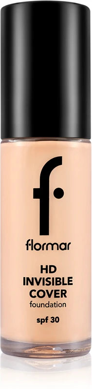 flormar HD Invisible Cover light illuminating foundation SPF 30 color 040 Light Ivory 30 ml