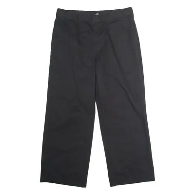 DICKIES Workwear Womens Trousers Black Regular Straight W32 L25
