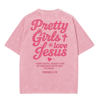 Pretty Girls Love Jesus Jesus Shirt, Christian t shirts, Vintage I Love Jesus Shirt, Jesus design 2025, Gift For Men And For ...