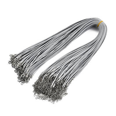 Waxed Cotton Cord Necklace Making