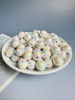 16mm Resin Bead, Loose Beads for Necklace Bracelet DIY Jewelry Silicone Accessory Kit, Jewelry Making Accessories