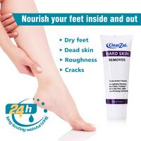Clearzal  Dry Cracked Feet Repair UltraHydrating Hand and Foot Cream Crusty Moisturizer, 3.5 oz. Contains Urea, Salicylic Aci...