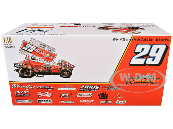 Winged Sprint Car 29 Bud Kaeding \
