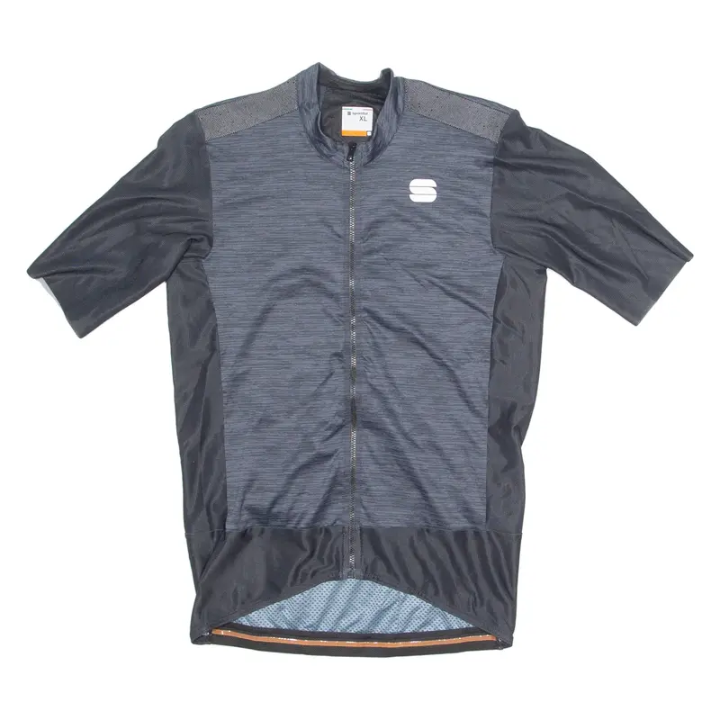 SPORTFUL Cycling Mens Jersey Grey 1/4 Zip XL