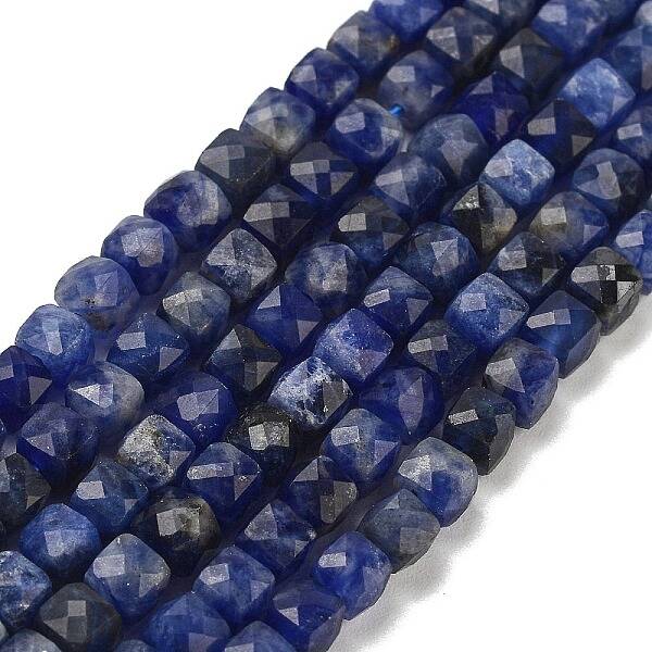 Natural Sodalite Beads Strands