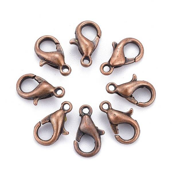 Zinc Alloy Lobster Claw Clasps