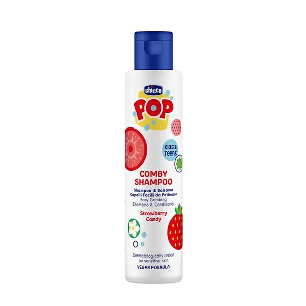 Chicco Pop Shampoo e Balsamo Fragola 250ml
