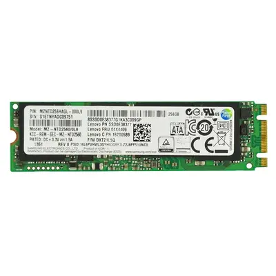 04X4409 Lenovo 256GB Triple-Level Cell SATA 6Gb/s M.2 2280 Solid State Drive