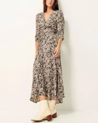 Dress Nylia Moonless-Snorain | Color: MOONLESS SNORAIN | Size: L