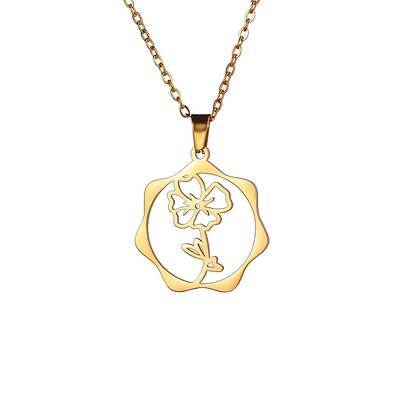 Stainless Steel Pendant Necklace