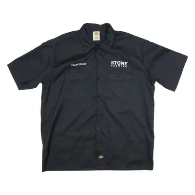 DICKIES Mens Worker Shirt Black XL