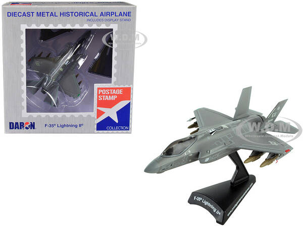Lockheed Martin F-35 Lightning II Fighter Aircraft AF08-0747 First in Service United States Air Force 1/144 Diecast Model A...