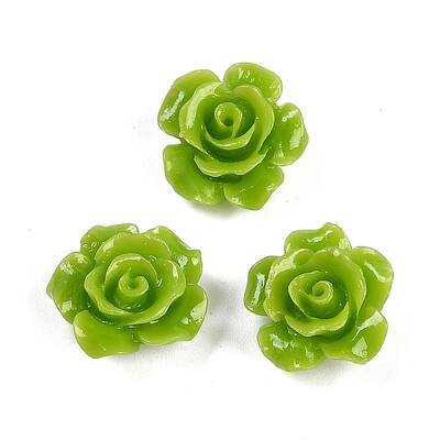 Synthetic Coral Carved Beads