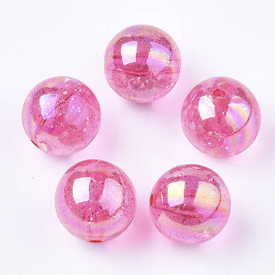 Transparent Acrylic Beads