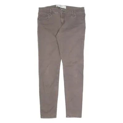 ABERCROMBIE & FITCH Womens Jeans Brown Regular Tapered W30 L28