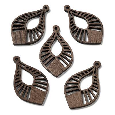 Walnut Wood Hollow Pendants