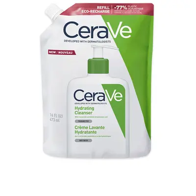 Cerave Cleanse Body Eco Refill Moisturizing Cleansing Cream Face and Body Normal to Dry Skin 473ml