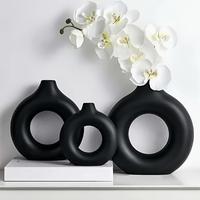 Modern Round Vase, 1 Piece Decorative Vase, Decorative Piece for Living Room and Dining Table Centerpiece Decor, Home Decor, ...