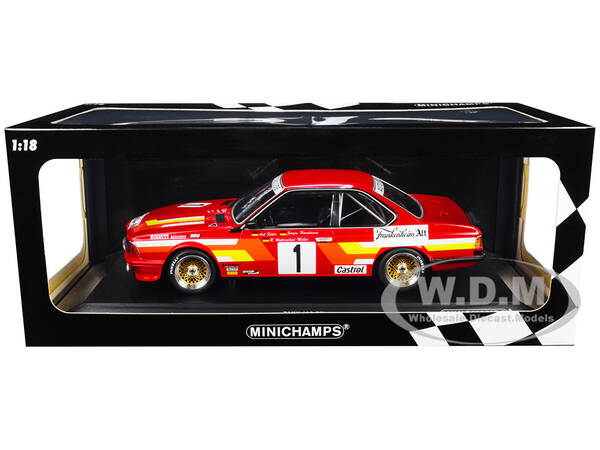 BMW 635 CSi 1 A. Felder - J. Hamelmann - R. Walterscheid-Muller Winners 24H of Nurburgring (1985) Limited Edition to 300 piec...
