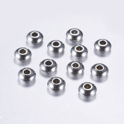 Tarnish Resistant 201 Stainless Steel Spacer Beads