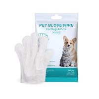 Pet Glove Wipe for Dogs & Cats - Safe Glove for All Pets, Unconsciously Precautions Included, 6 Pcs/Pack, Versatile Cleaning ...