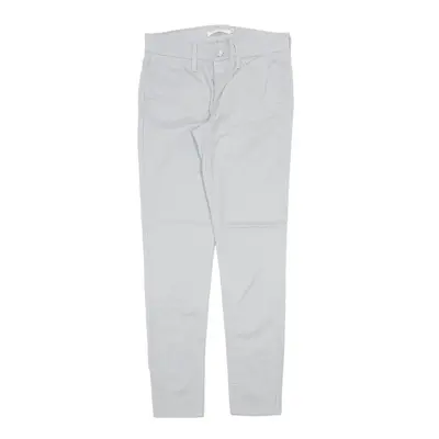 LEVI'S 710 Trousers Grey Slim Skinny Womens W28 L30