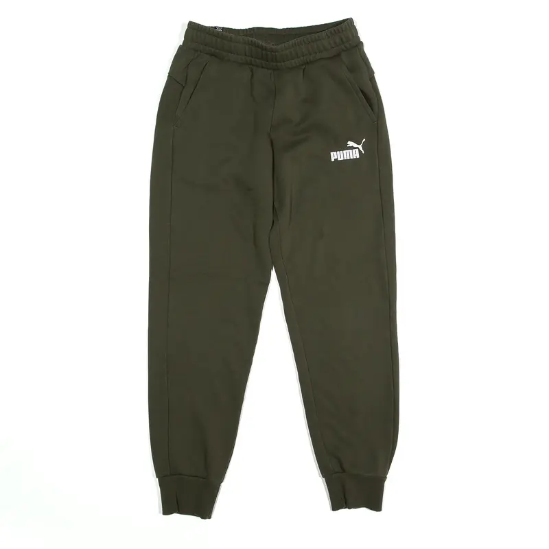PUMA Sport Joggers Green Regular Tapered Mens S W26 L29