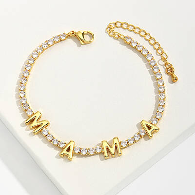 Cubic Zirconia Tennis Bracelet