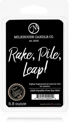 Milkhouse Candle Co. Creamery Rake, Pile, Leap! Lamp Wax aromatica 155 g