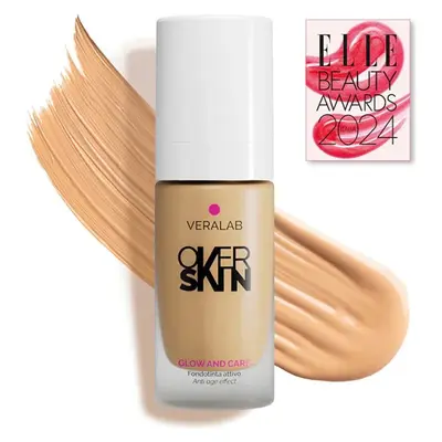 Overskin Glow And Care - Active, Radiant and Hydrating Foundation 08 - Mocha 30 ml