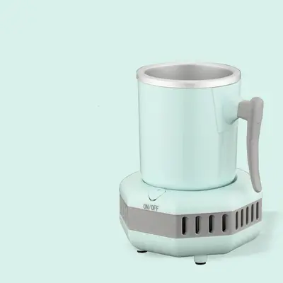 Home Dual-use Mini Ice Cooling Cup Office Dormitory Quick-cooling Cup Kitchen Gadgets | Color: Blue | Model: AU