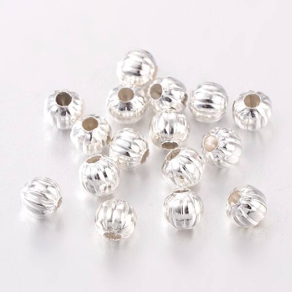 Iron Corrugated Beads